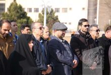 گزارش تصویری مراسم غبار روبی مزار شهدا